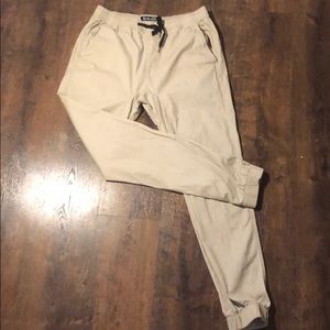 Jogger khaki pants